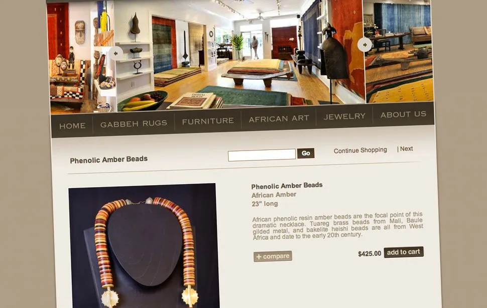 Design of Archeo online store based on Magento e-commerce platform