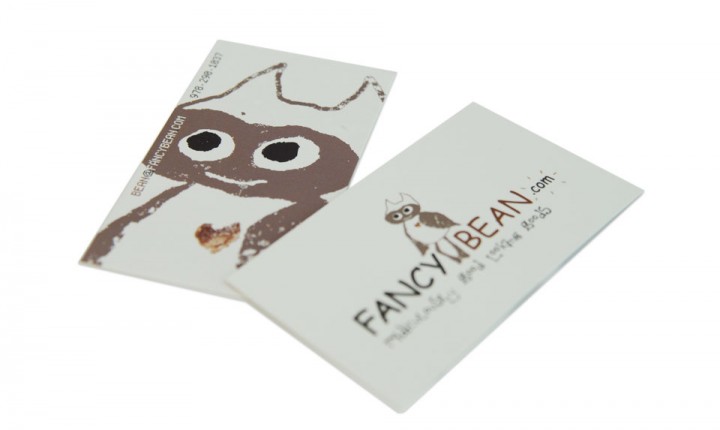 Fancy Bean Key West Business Cards Design