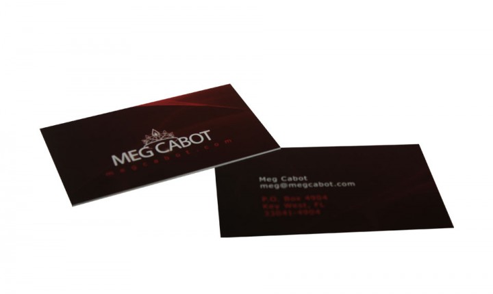 Meg Cabot Business Card