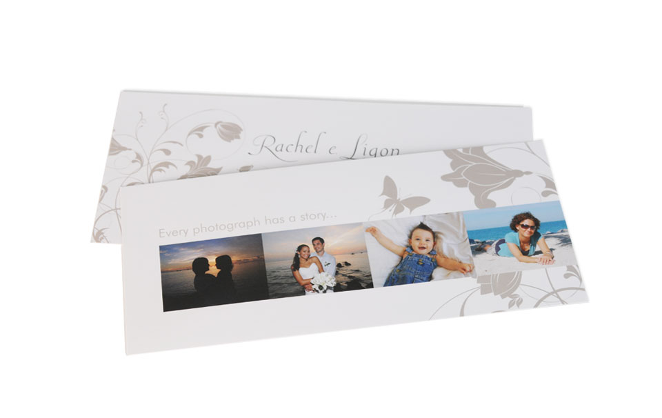 Rachel E Ligon Photography Wedding Card design